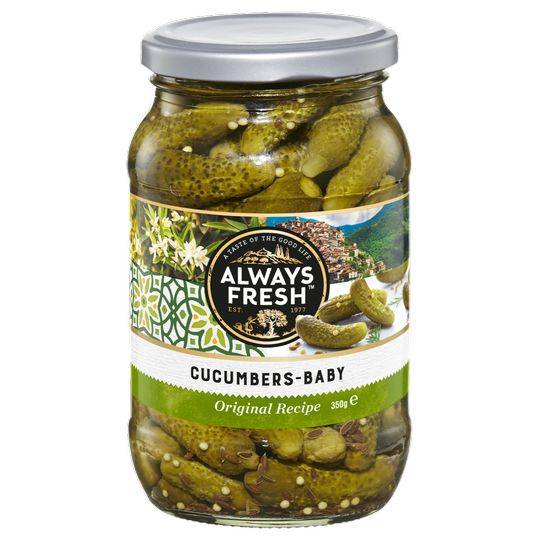 Always Fresh Baby Cucumbers 350g