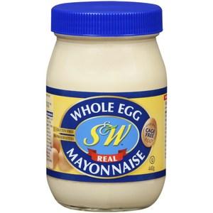 S&W Whole Egg Mayonnaise 440g