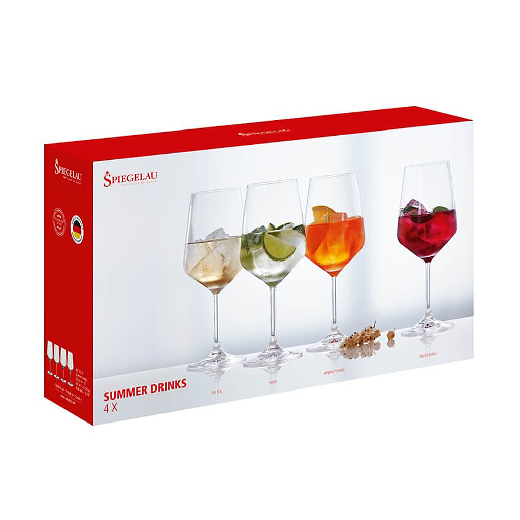 Spiegelau Summer Drinks Glasses, Set/4