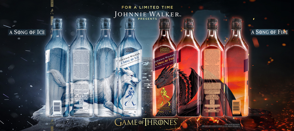 Johnnie Walker : A Song of Ice & Fire (Full Set 8 Bottles)
