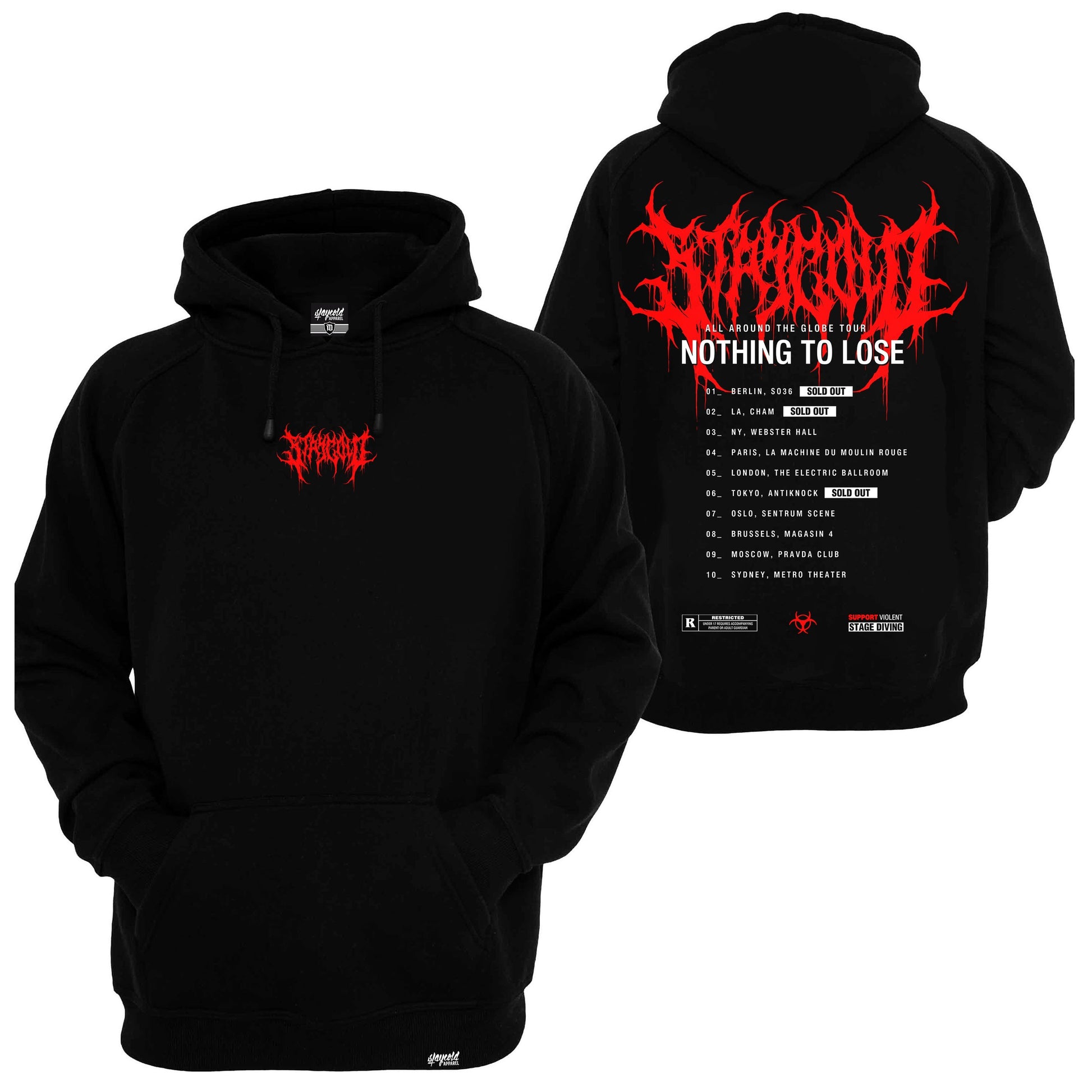 Nothing to Lose Tour 2.0. Hoodie