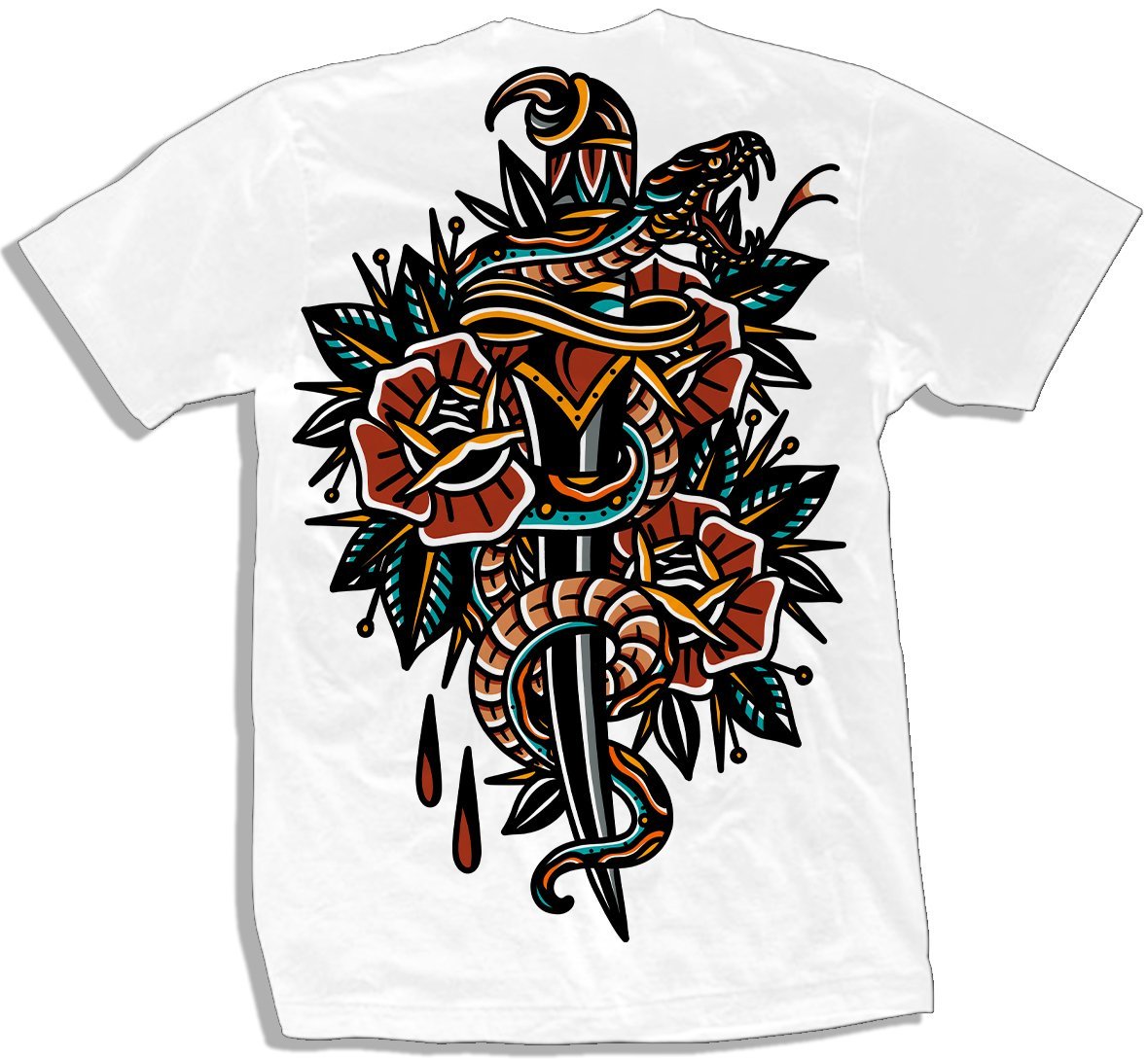 Snake Dagger Tee