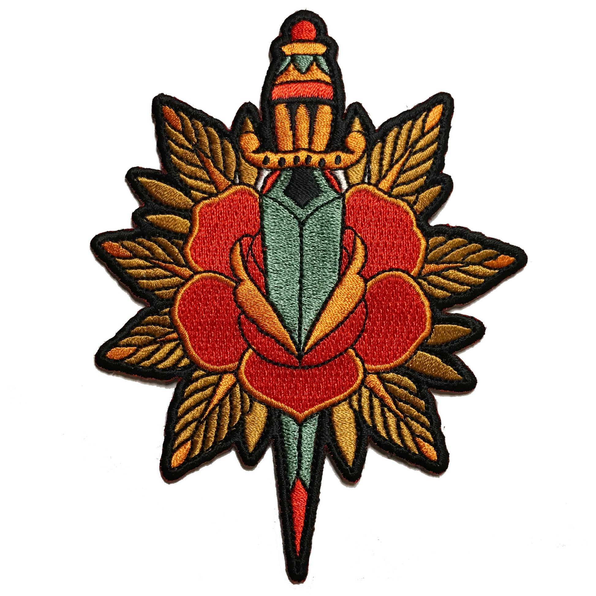 Rose Dagger Patch