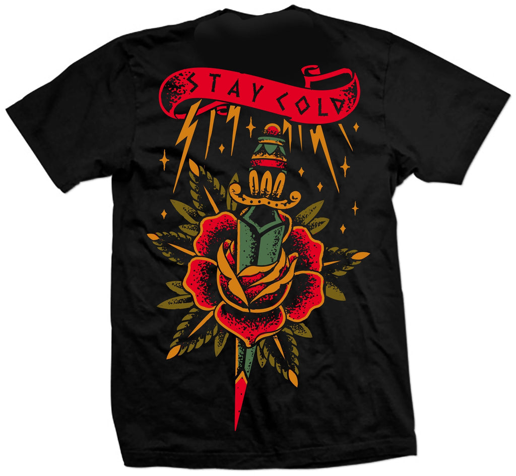 stay cold, tattoo apparel, tattoo clothing, tattoo t-shirt, tattoo tee