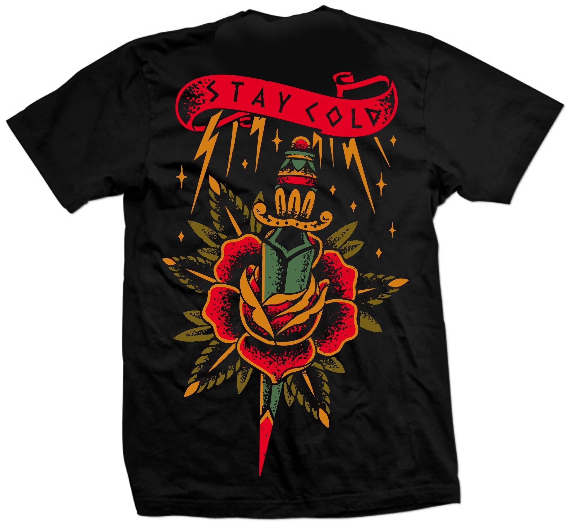 stay cold, tattoo apparel, tattoo clothing, tattoo t-shirt, tattoo tee