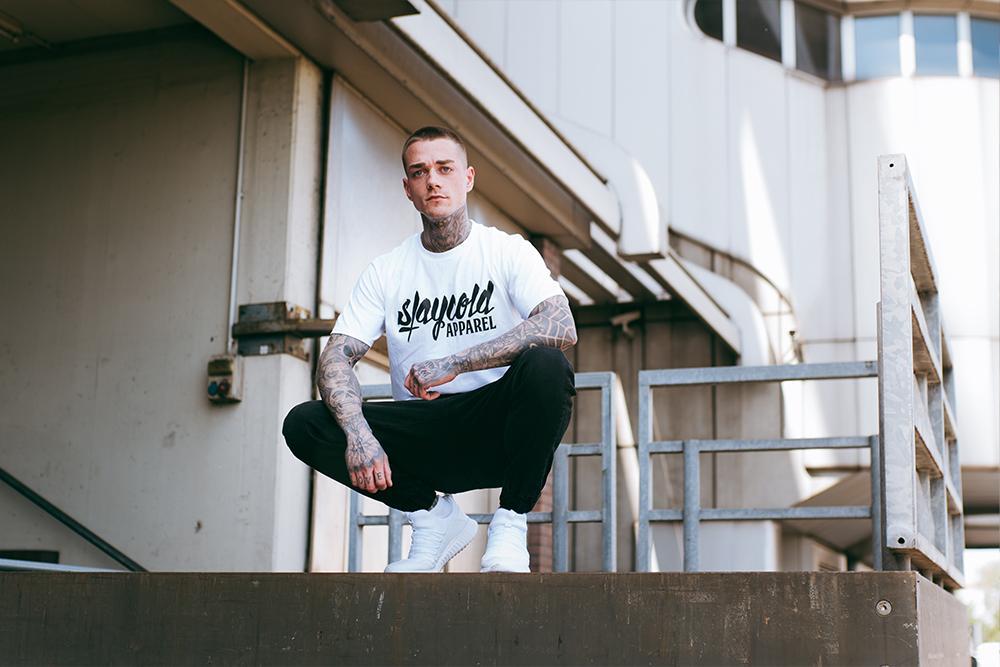 Stay Cold Logo Tee White