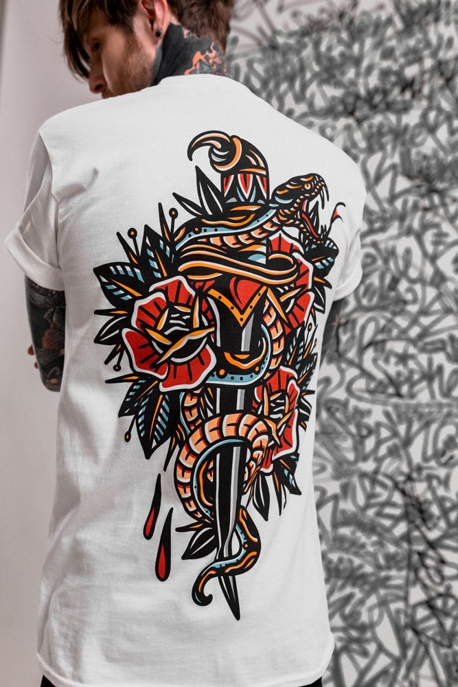Snake Dagger Tee