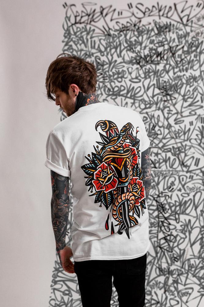Snake Dagger Tee