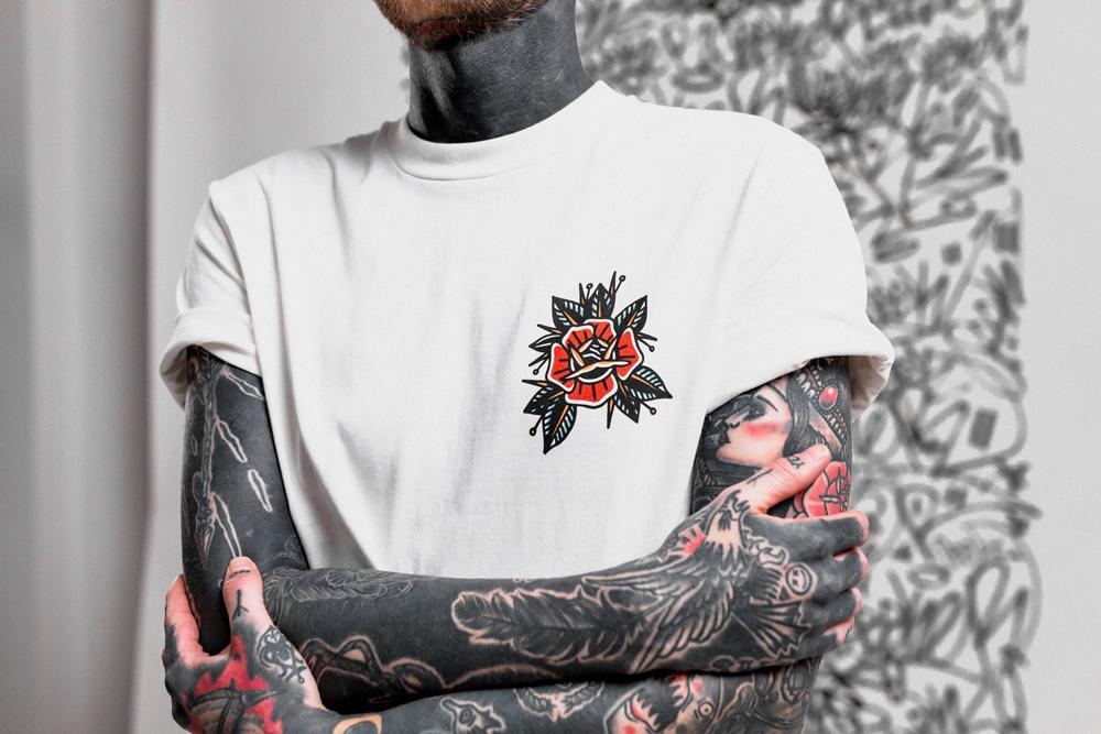 Snake Dagger Tee