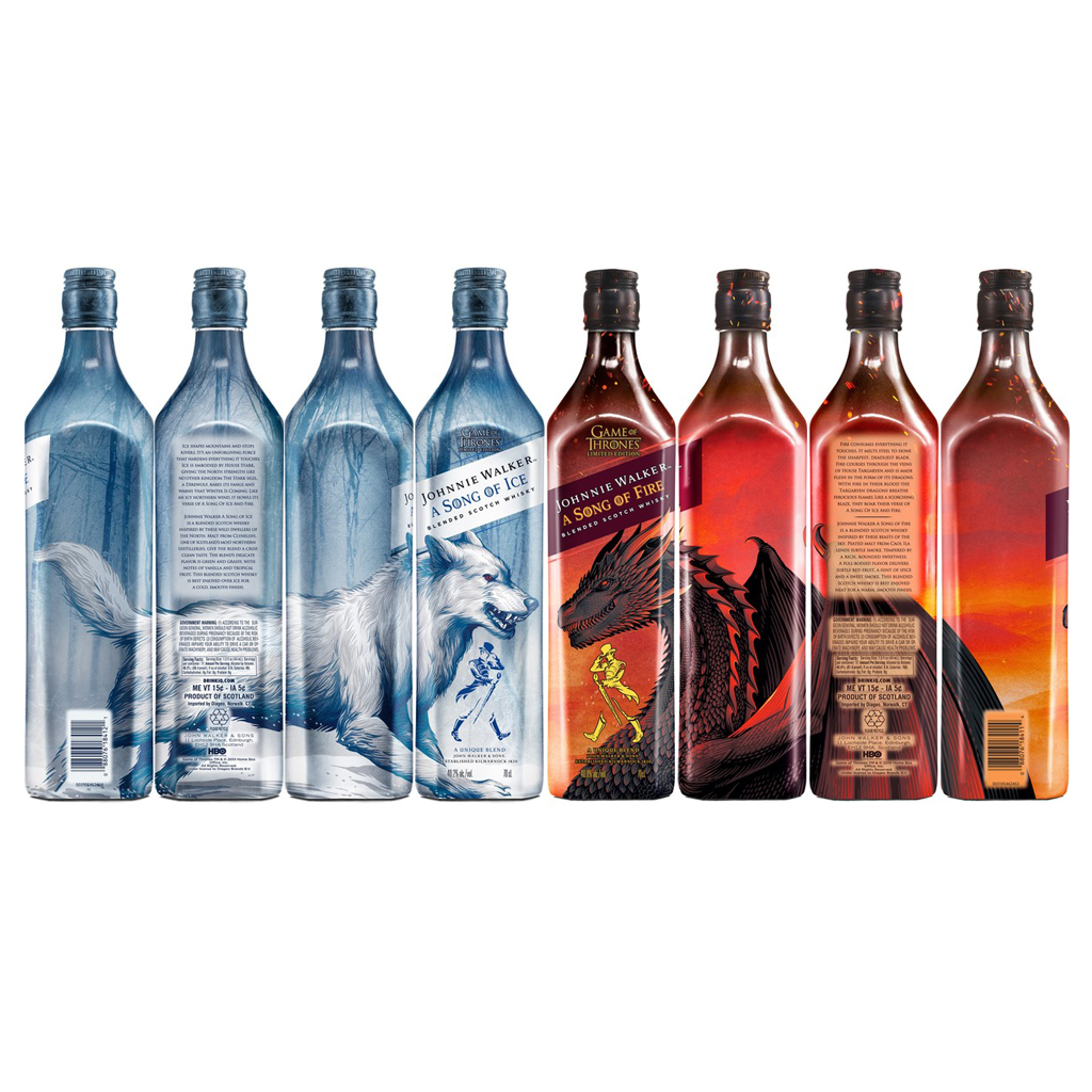 Johnnie Walker : A Song of Ice & Fire (Game of Thrones Edition)