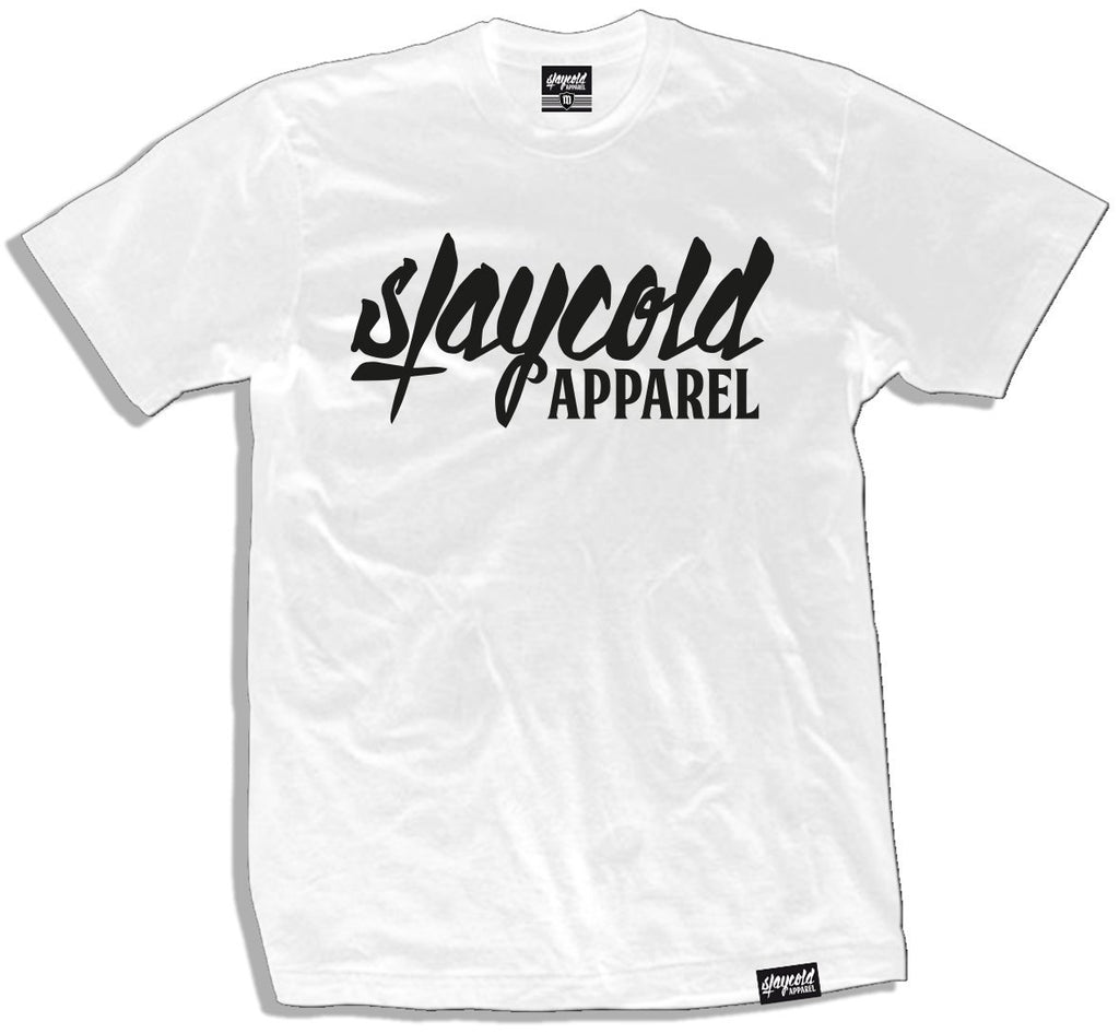 Stay Cold Logo Tee White