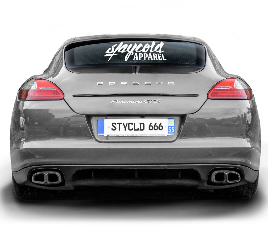Stay Cold Logo Car Decal