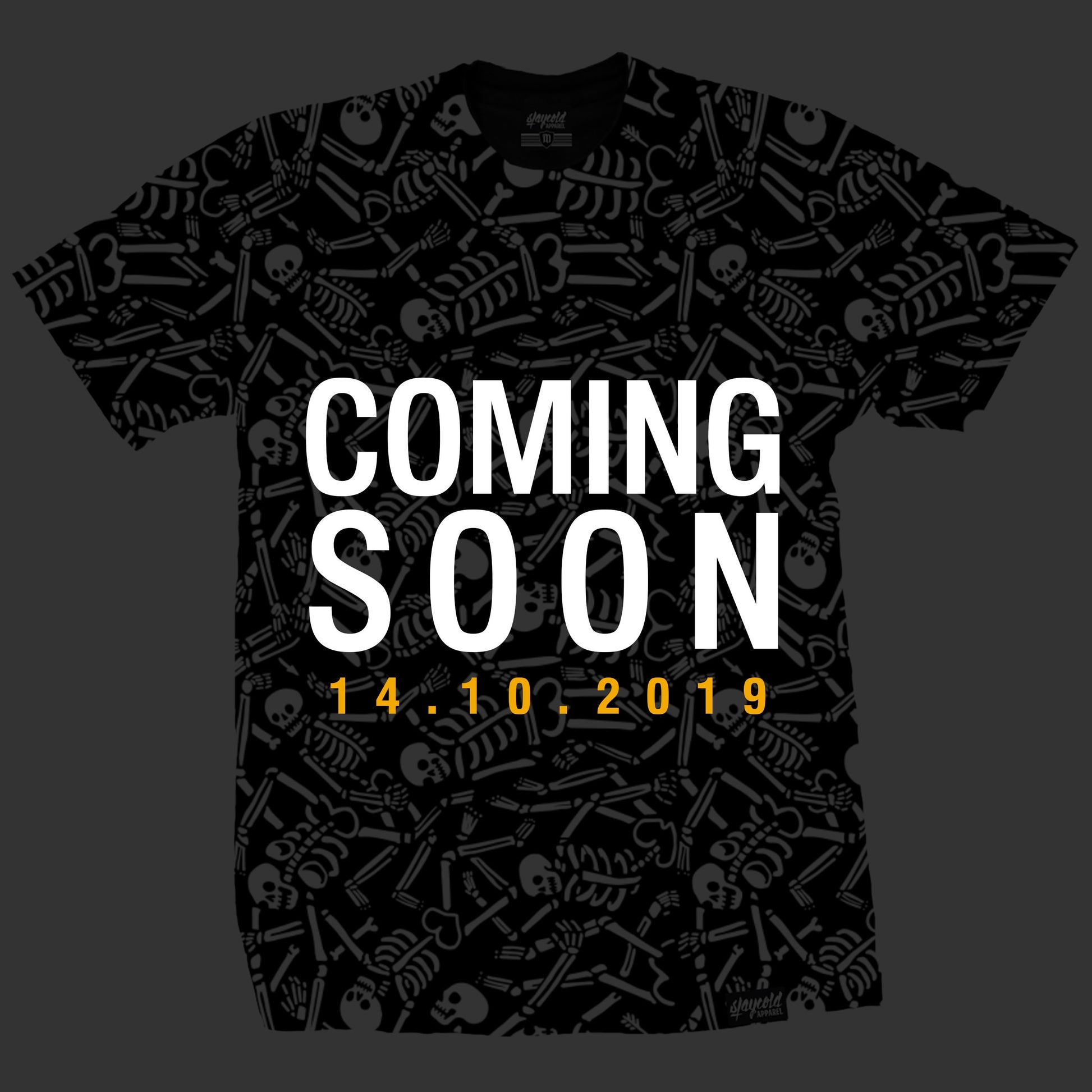 Skeletons All Over Tee (coming soon)