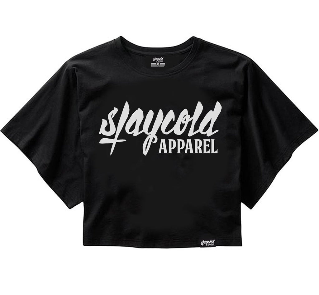 Stay Cold Crop Top Black