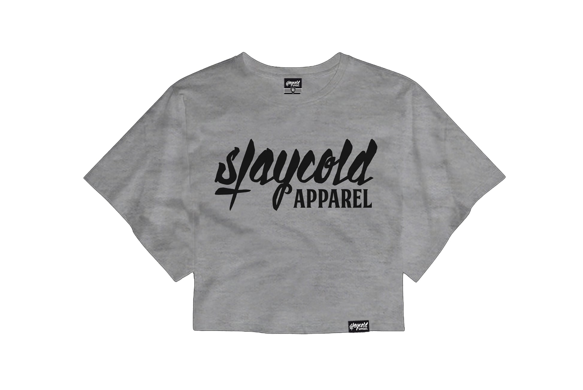 Stay Cold Crop Top Grey