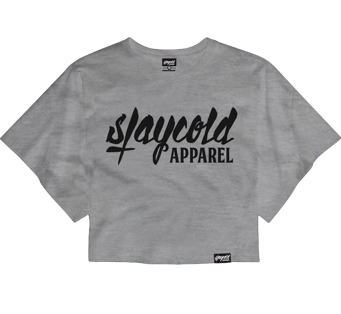 Stay Cold Crop Top Grey