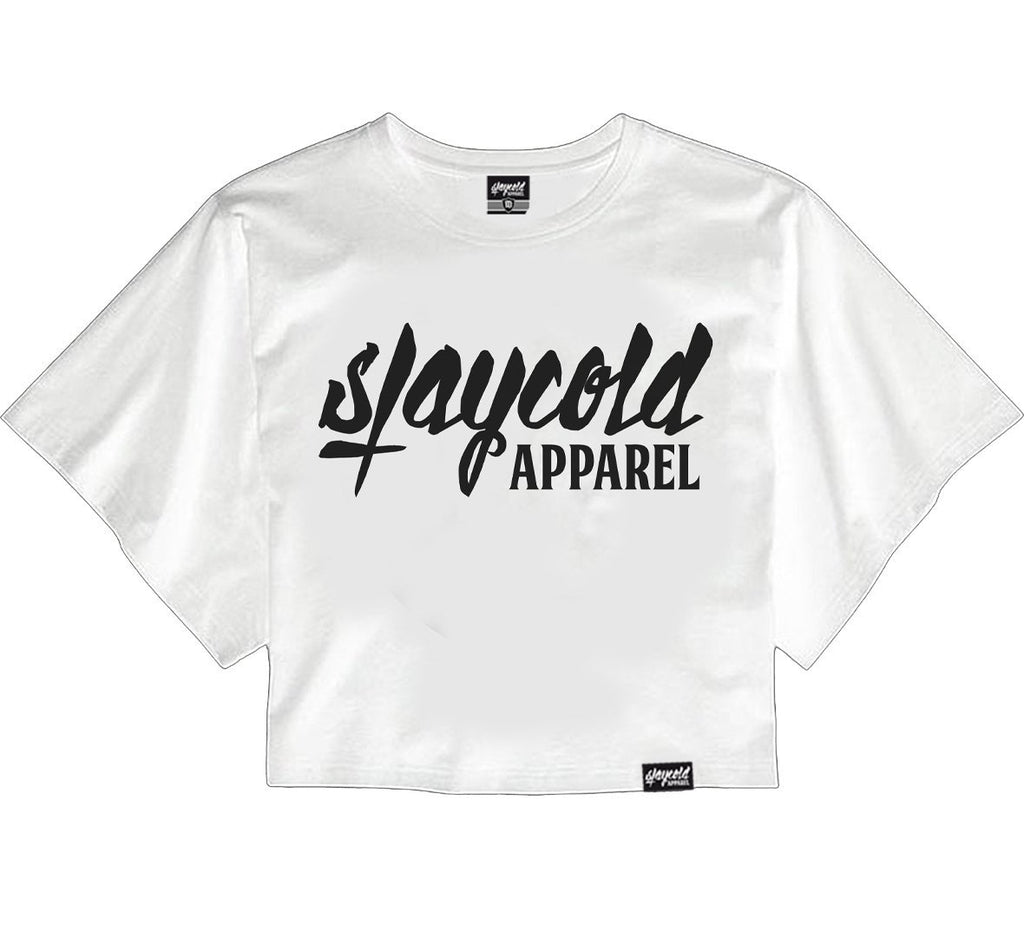 Stay Cold Crop Top White