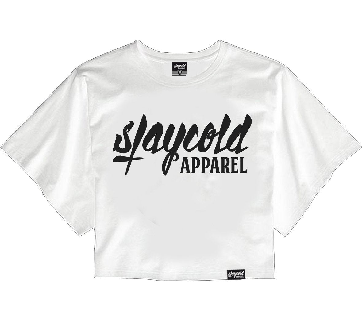 Stay Cold Crop Top White