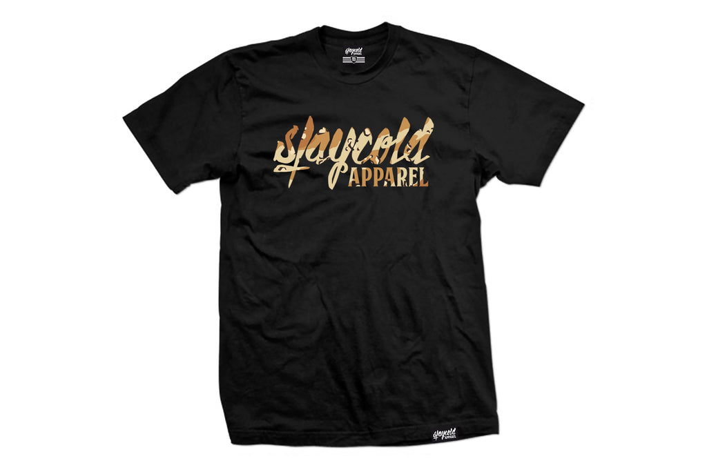 Stay Cold Apparel Variation of the Essential Logo Tee now in Camouflage Desert Storm