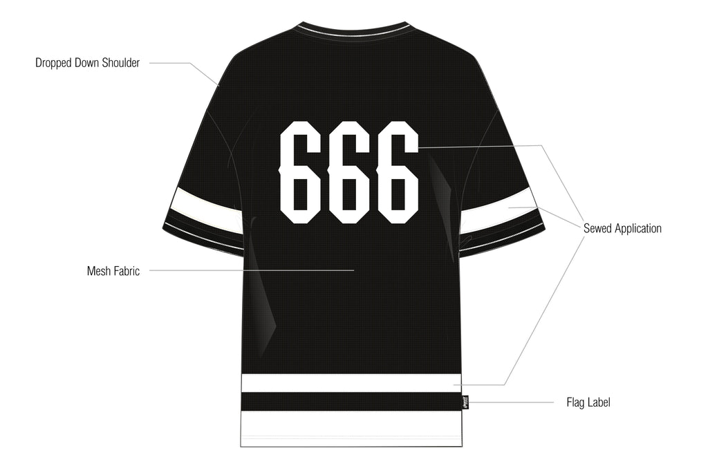 Superior Oversize Mesh Jersey