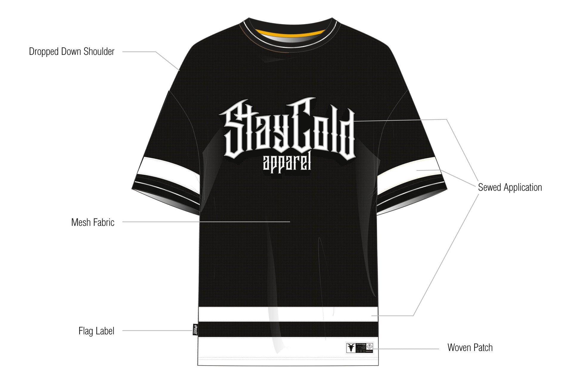 Superior Oversize Mesh Jersey