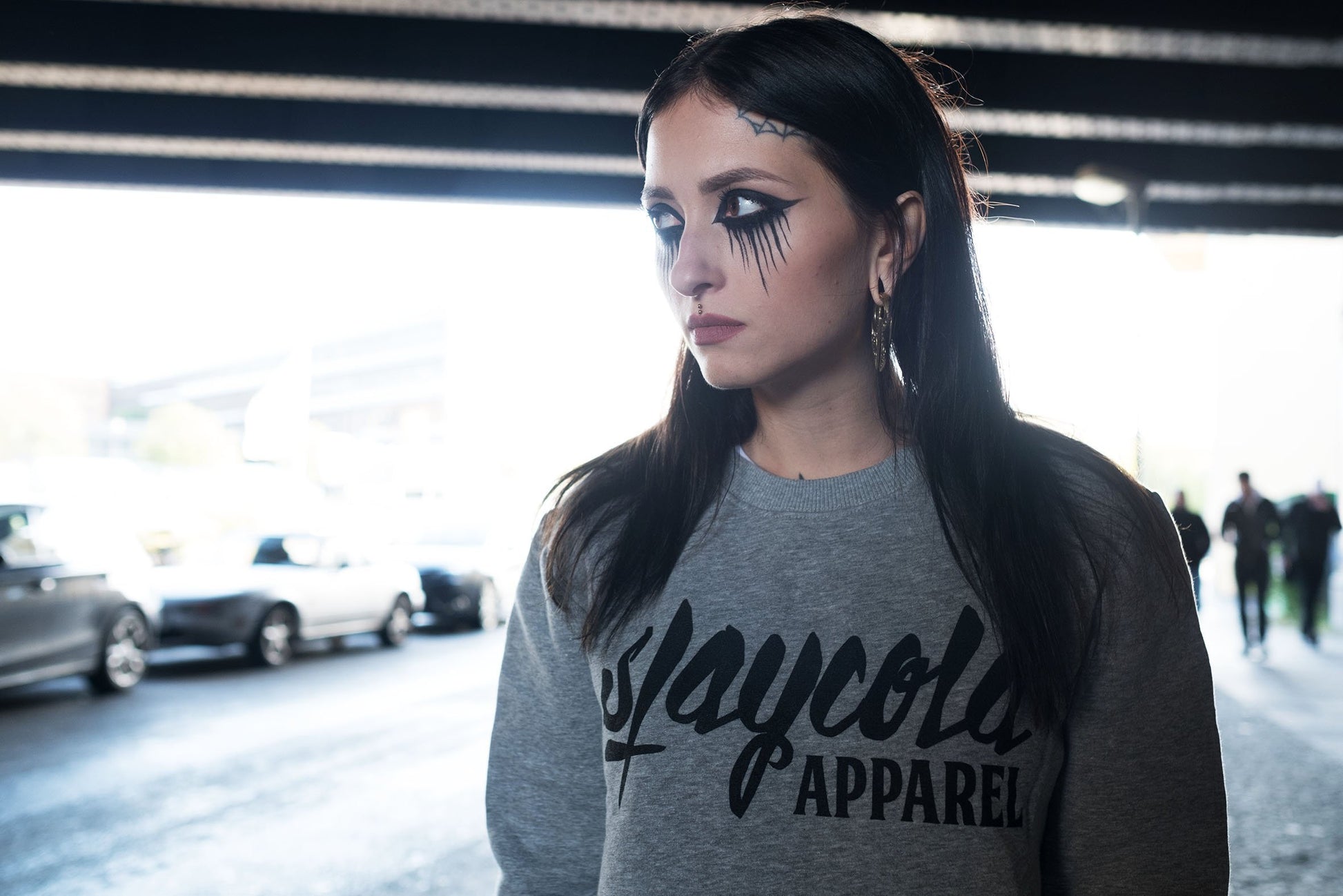 Stay Cold Logo Crewneck Grey