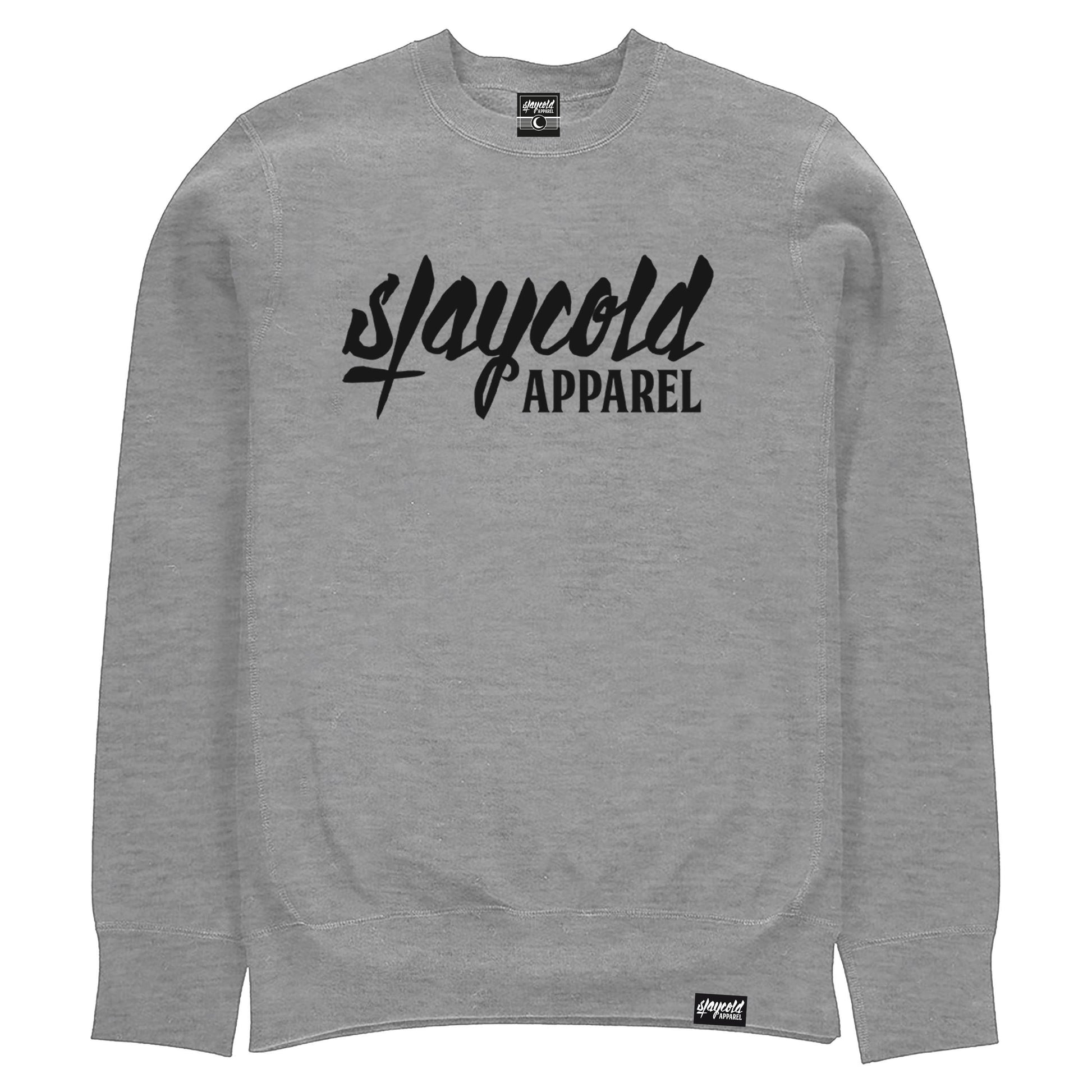 Stay Cold Logo Crewneck Grey