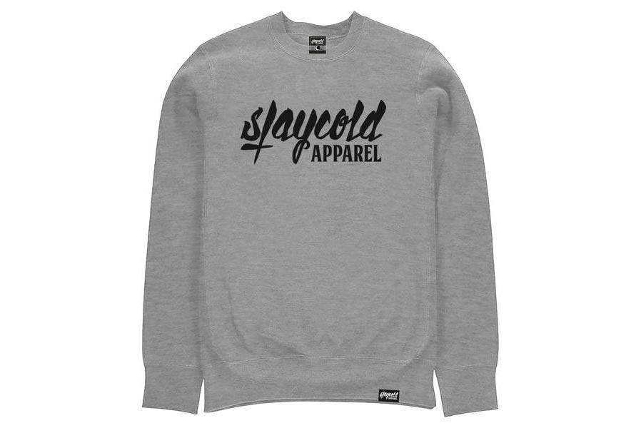 Stay Cold Logo Crewneck Grey