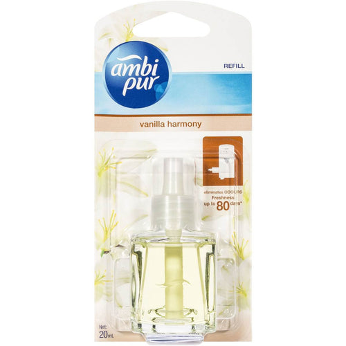 Ambi Pur Plug in Air Freshener Refill Vanilla harmony 20ml