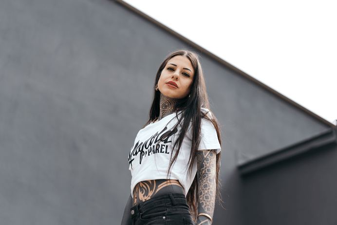 Stay Cold Crop Top White