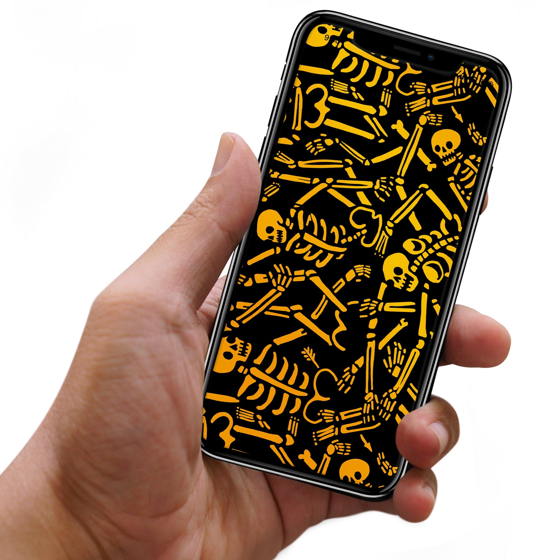 Skeletons Phone Background