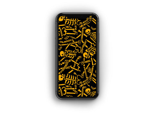Skeletons Phone Background