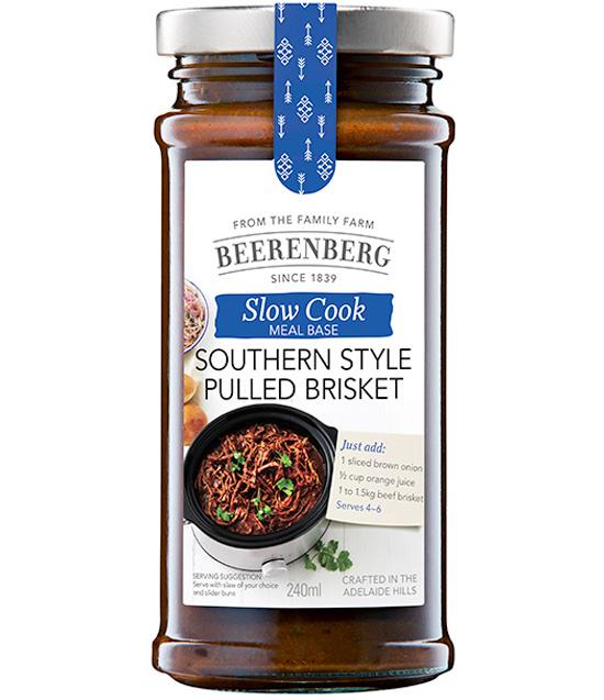 Beerenberg Slow Cook Southern Style Pulled Brisket 240ml